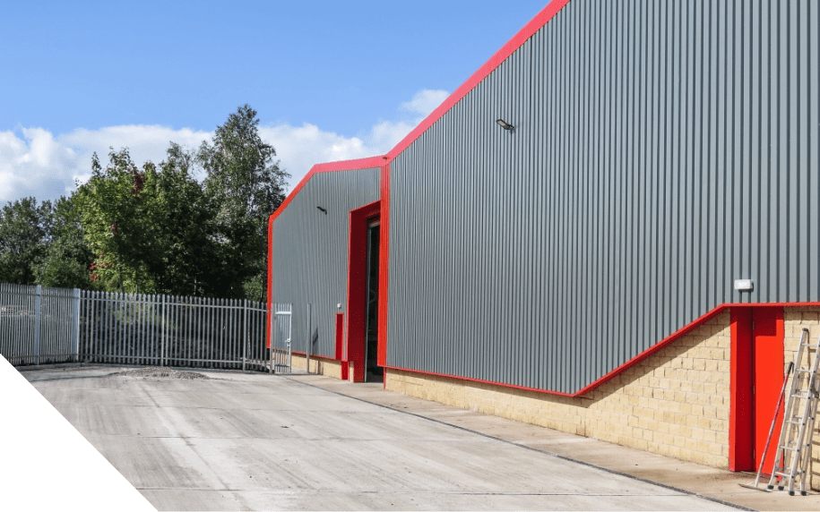 Warehousing building exterior